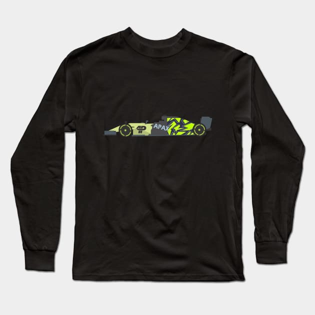 Formula 1 Long Sleeve T-Shirt by Aestcoart